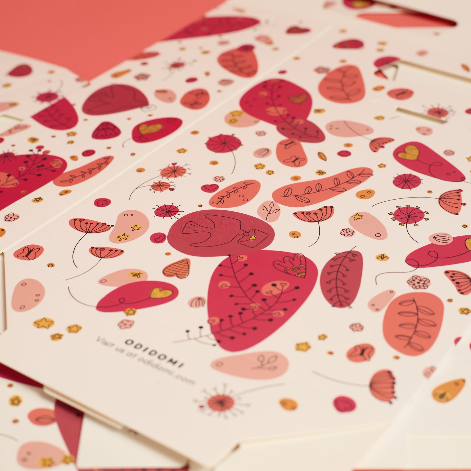 Heart Garden Gift Bag