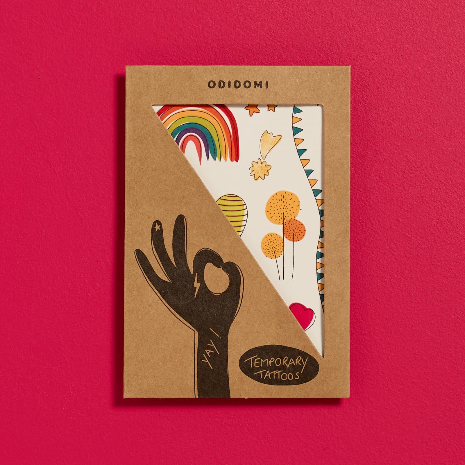 Temporary tattoos sheet