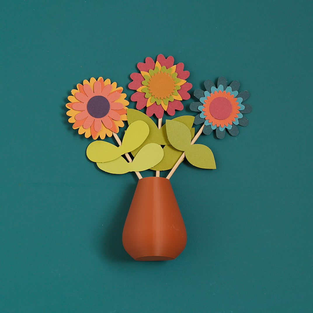 Paper flower bouquet kit