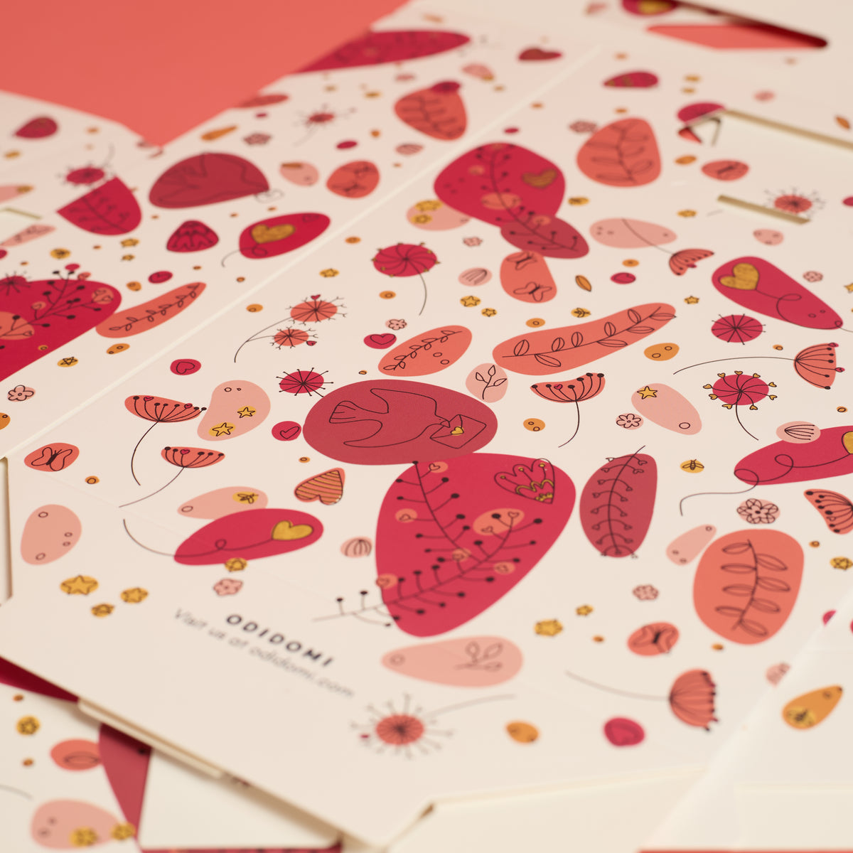 Heart Garden Gift Bag
