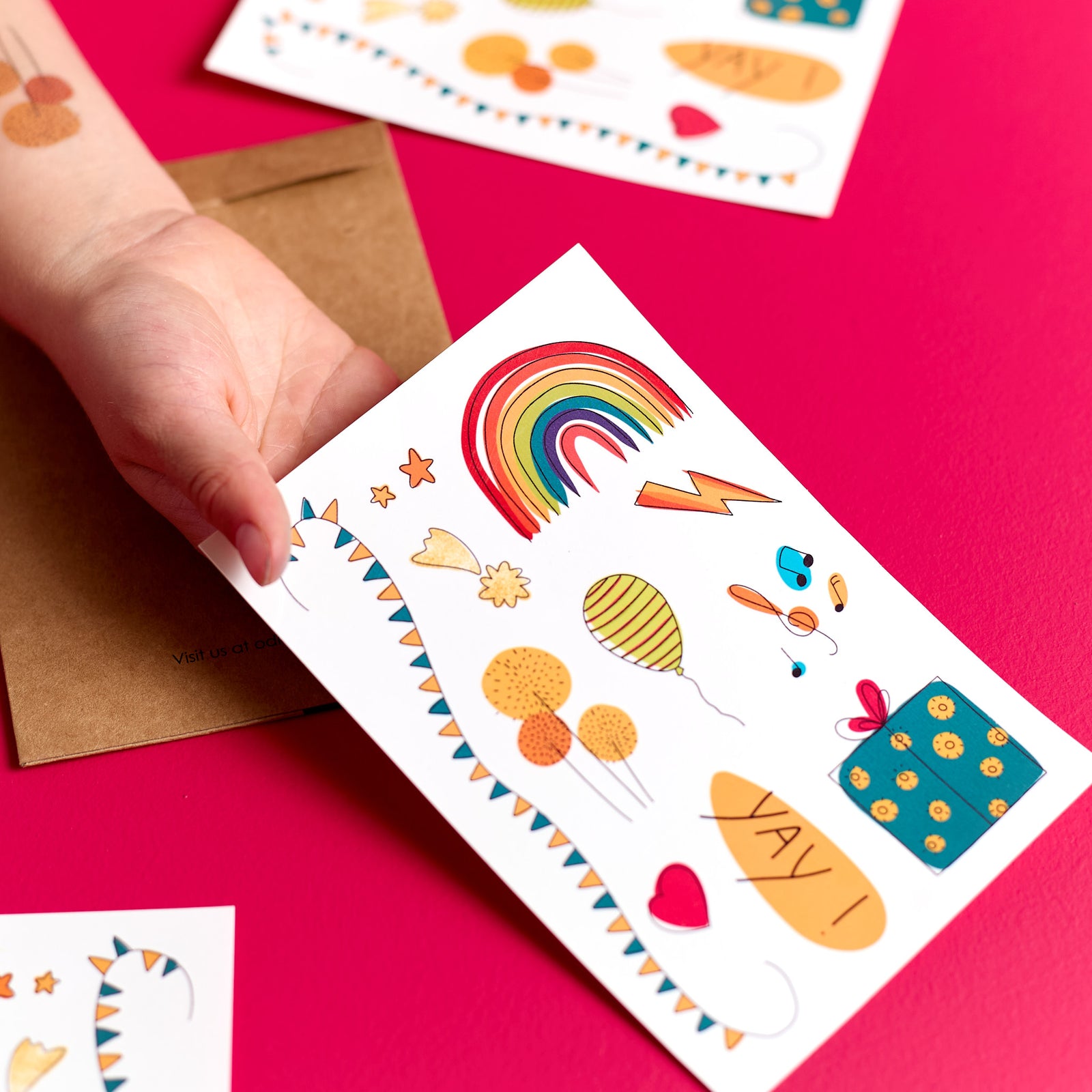 Temporary tattoos sheet