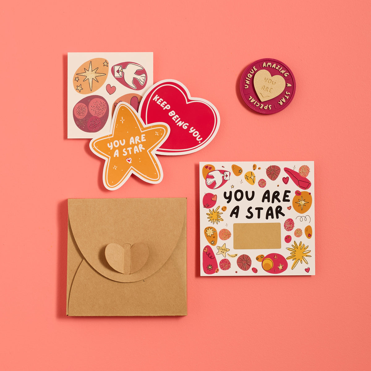 Kind Messages + Fidget Envelope