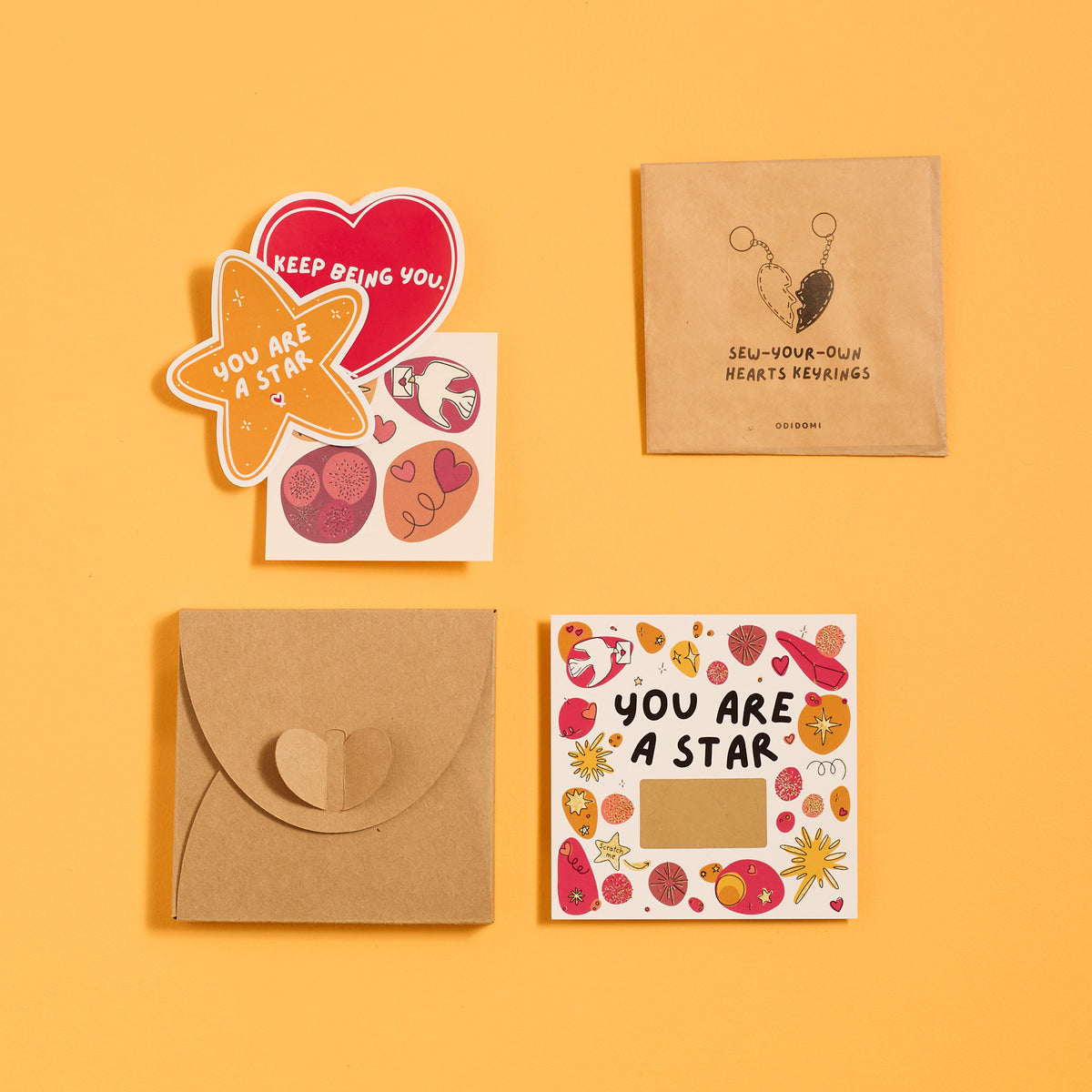 Kind Messages + Craft Envelope