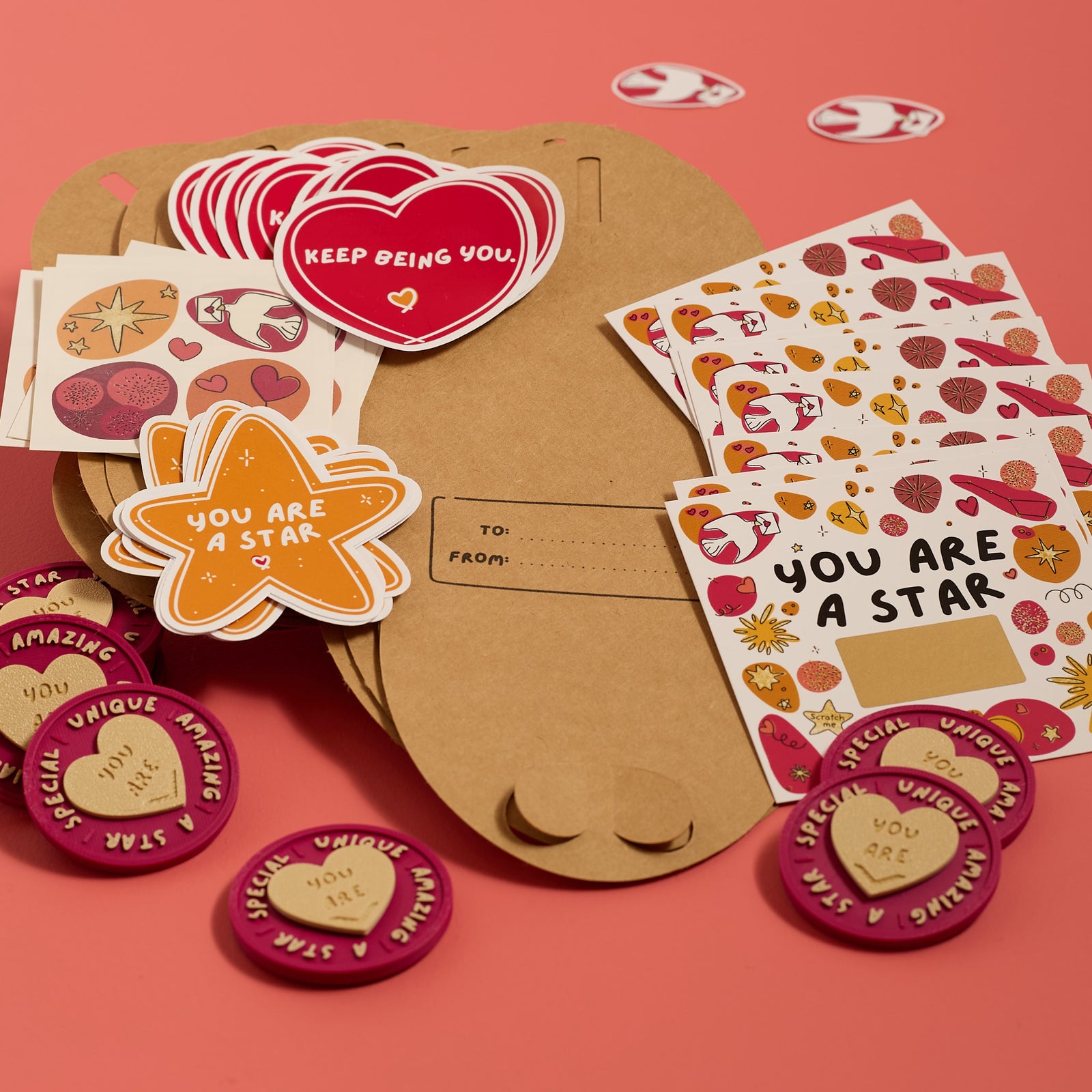 Kind Messages + Fidget Envelope