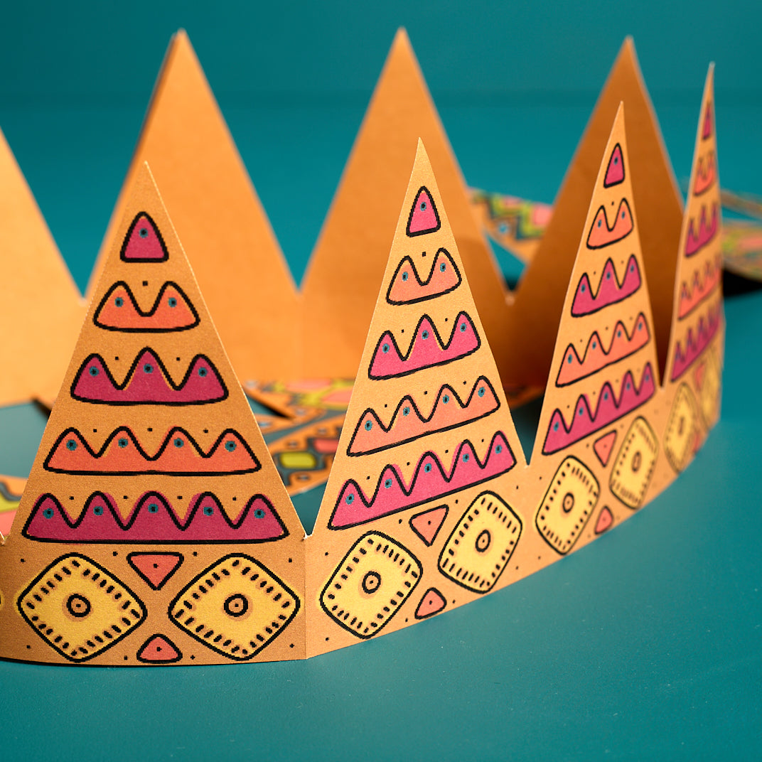 Cut &amp; Wear Paper Crowns