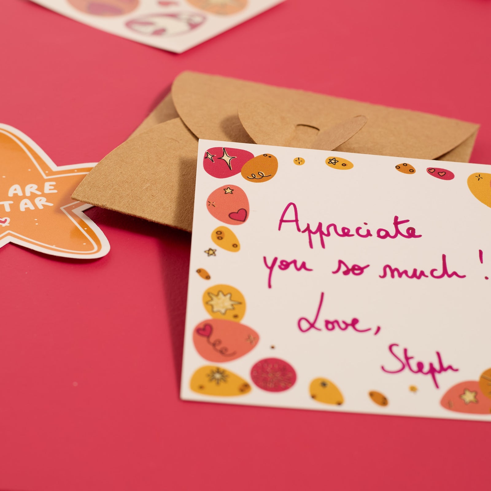 Kind Message Card + Envelope