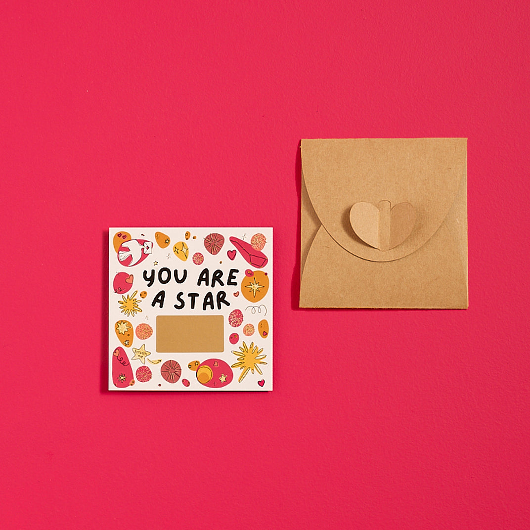 Kind Message Card + Envelope