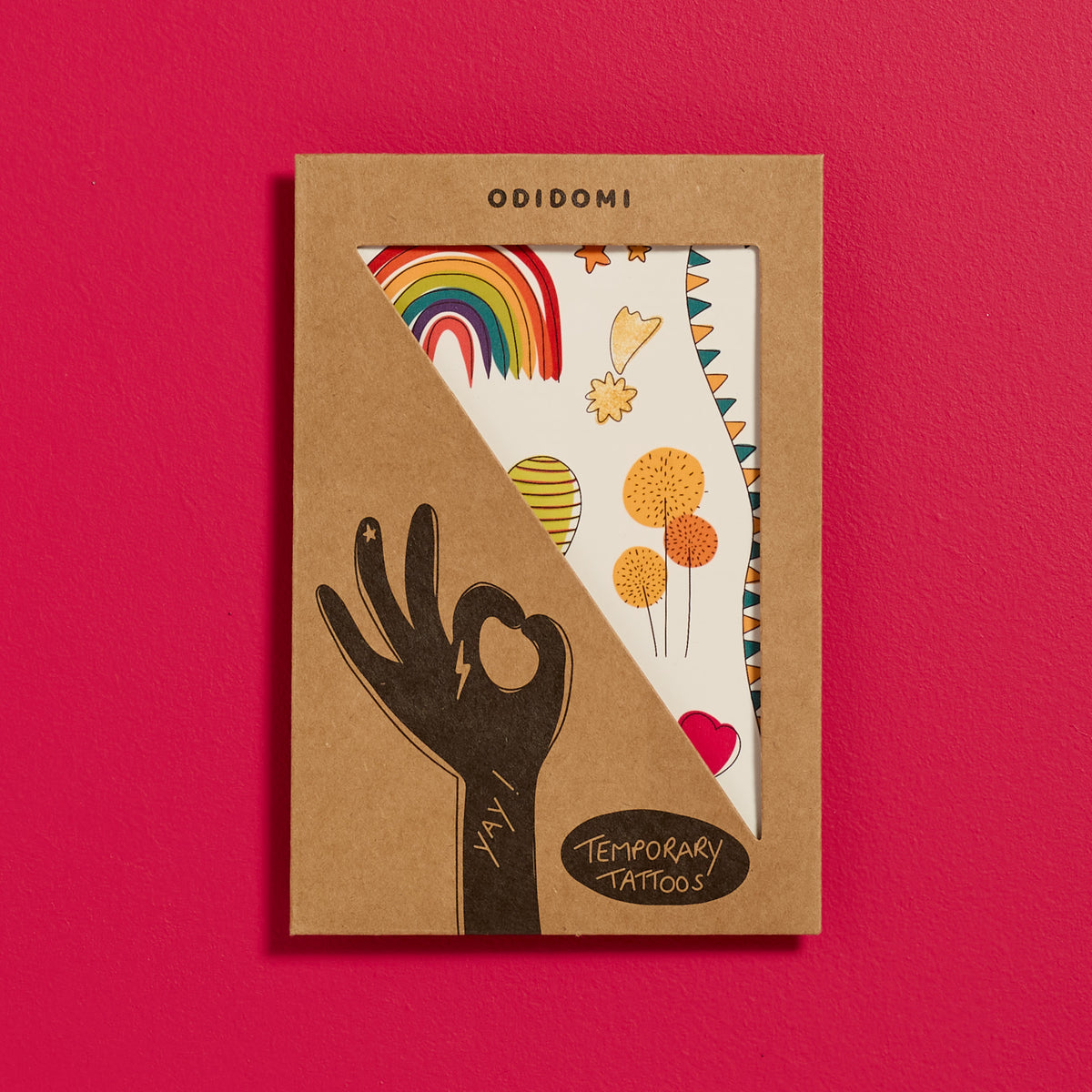 Temporary tattoos sheet